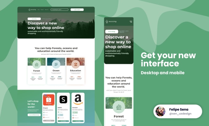 Design your new interface to impress your clients by Felipesenaux ...