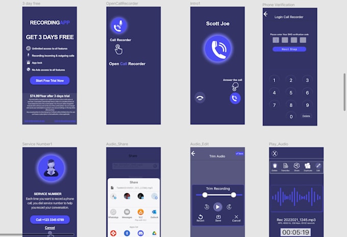 Do creative ui ux design of website dashboard and mobile app by Sitarah ...