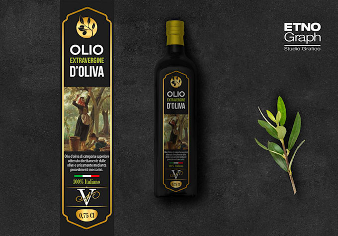 design a premium and original label for your olive oil
