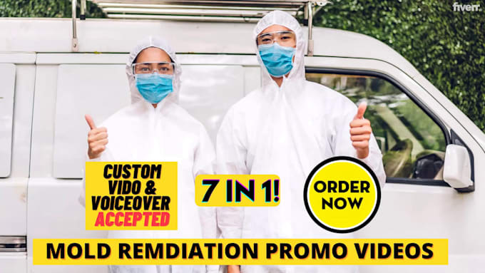 create unlimited custom mold removal explainer video ads