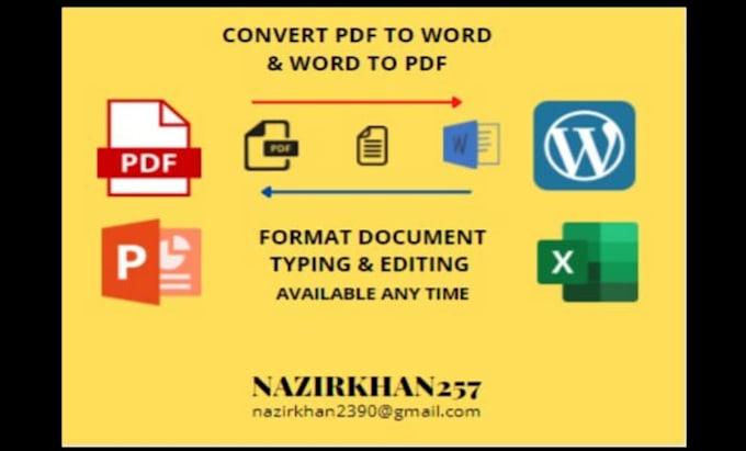 Do microsoft office word,excel and powerpoint projects by Nazirkhan257 ...