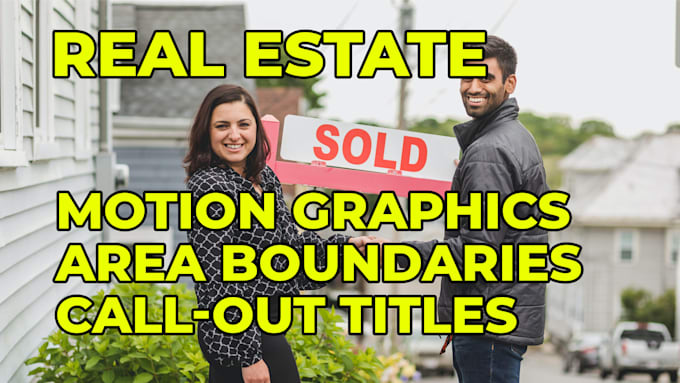 do real estate drone video editing with motion graphics