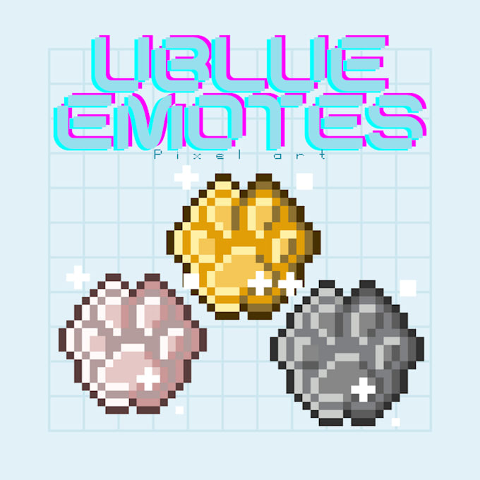 make custom twitch channl point pack in pixel art
