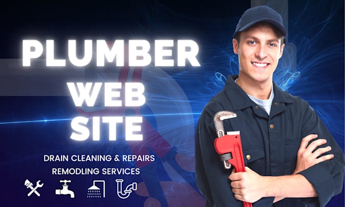 create plumber, electrician, handyman website using wordpress
