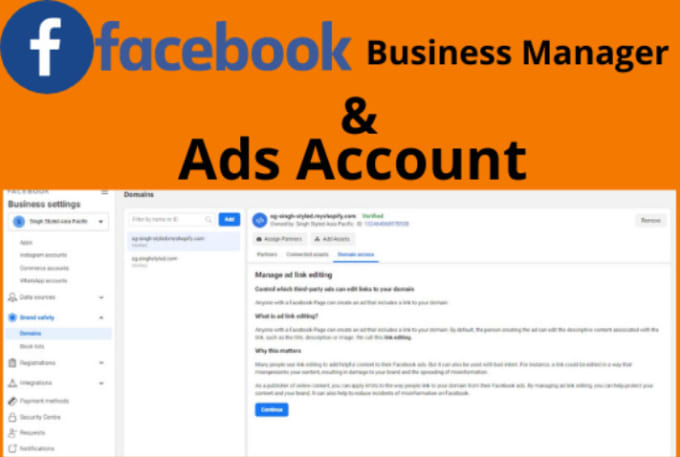 create a fresh facebook business manager with ads manager