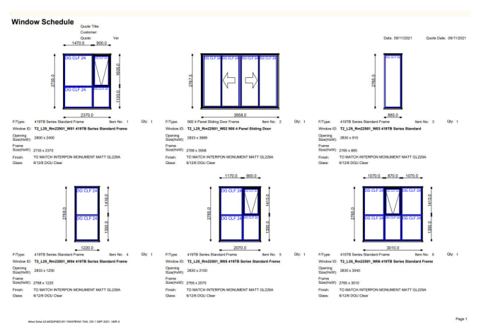 Do window estimation on soft tech v6 with alspec capral by Tomtan96 ...