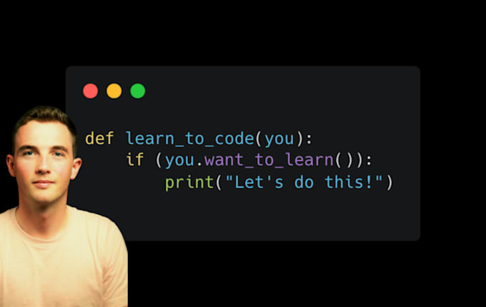 Teach you how to code by Caminmccluskey | Fiverr