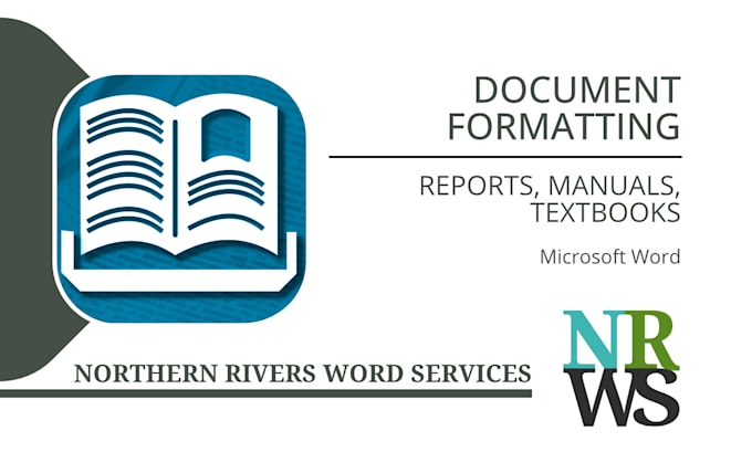 format your report, manual or textbook