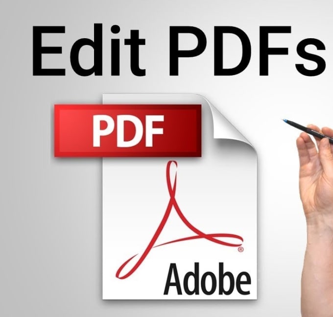 Edit Any Pdf Document Image Scanned Make Fillable In Hrs By Umair