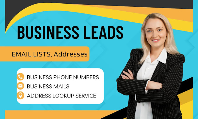collect niche targeted email lists, phone no, and address lookup