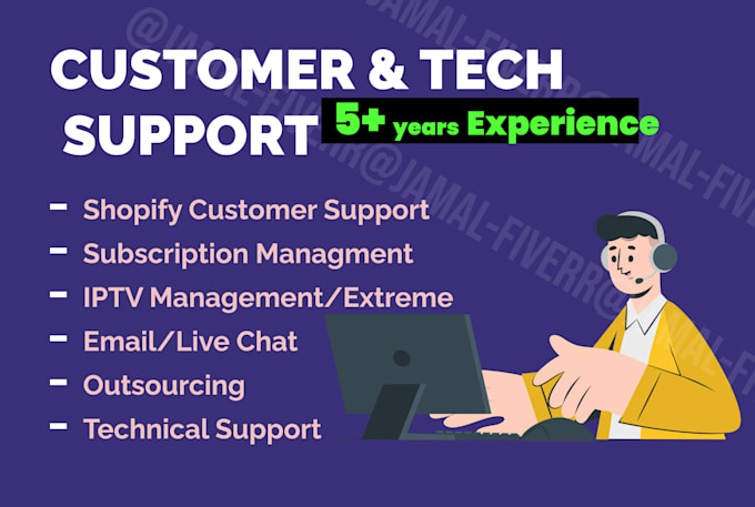 be your full time customer support agent and customer service representative