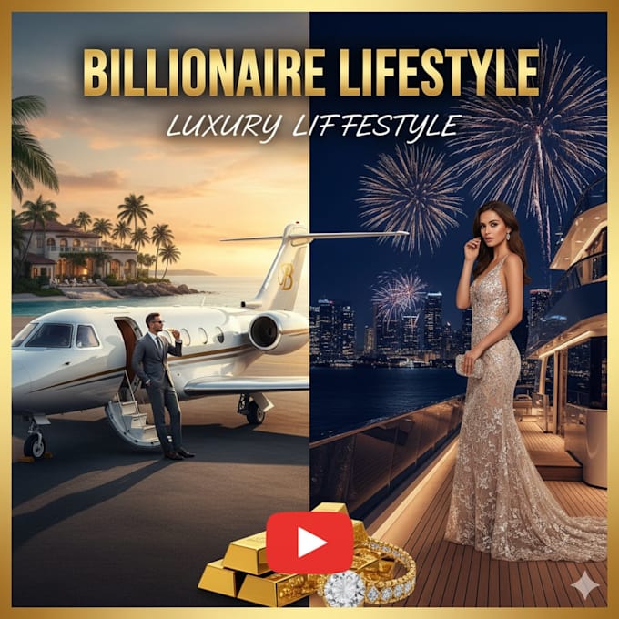 make 5 powerful affirmation videos for a luxury lifestyle