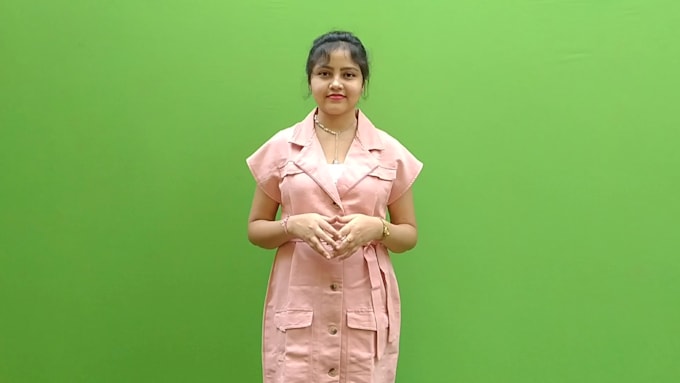 be your professional green screen spokesperson