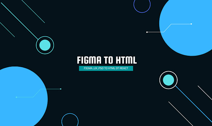 turning figma and UX into HTML, react