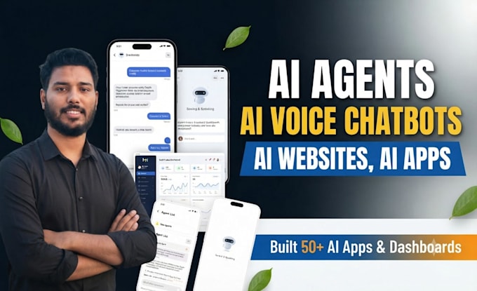 build production ready ai saas, custom llm chatbots, and ai mobile apps