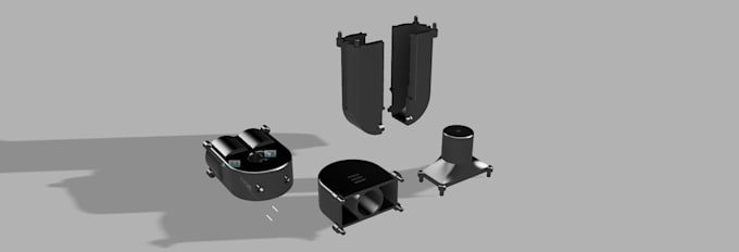 modelise, conceptualize, 3d pieces