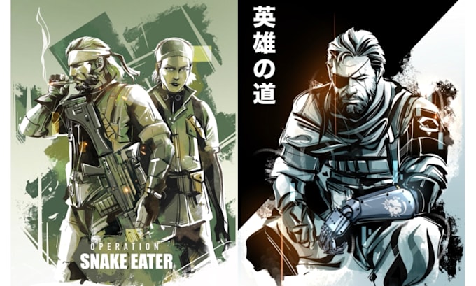 draw anything in yoji shinkawa style