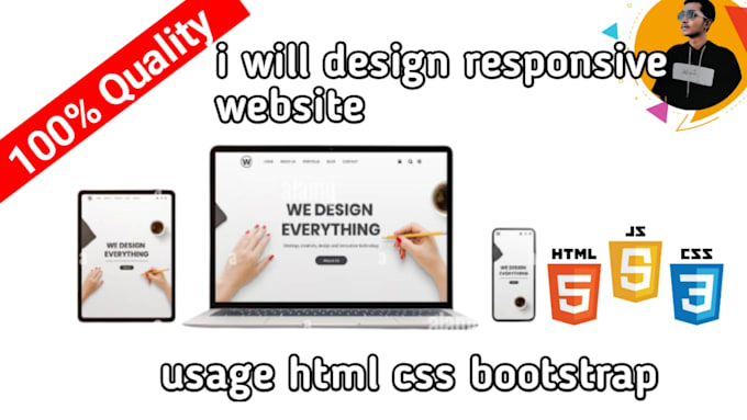 Design html css jquery bootstrap responsive website by Abd_al_noman ...