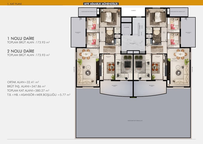 draw 2d architectural floor plan