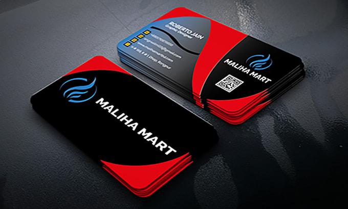 make a unique professional business card for your business
