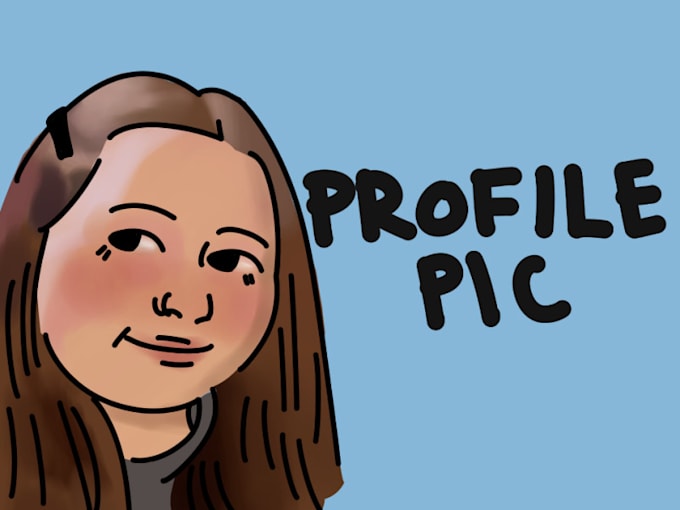 make you an illustrated profile photo