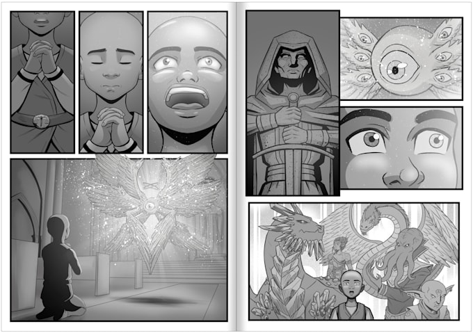 draw a comic book for you