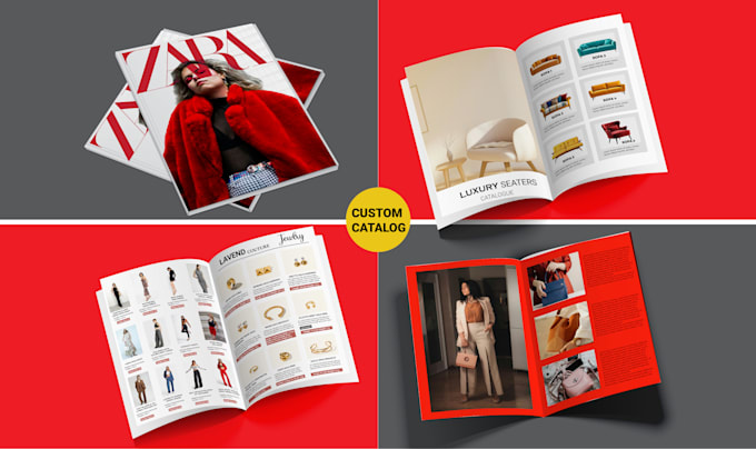 design digital product catalog, linesheet, fashion lookbook, catalogue, brocure