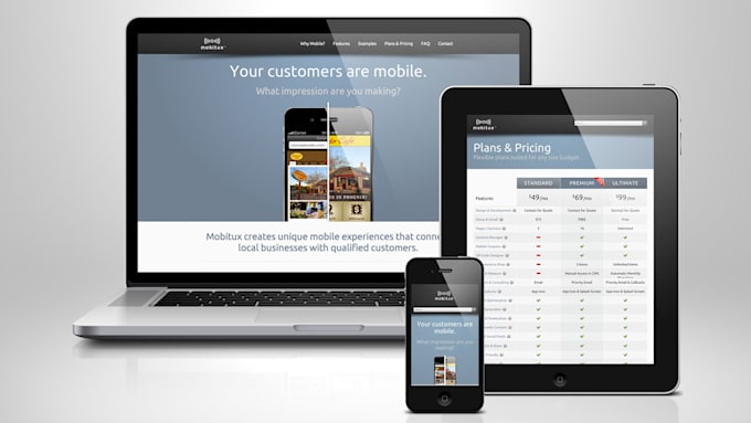make responsive template for you