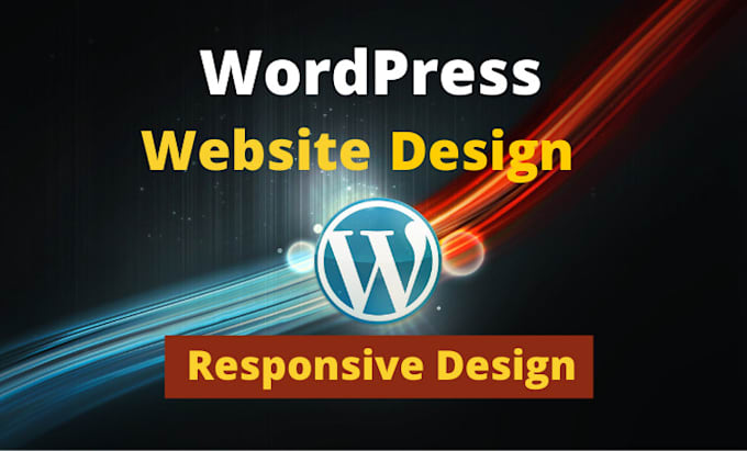develop responsive  website design or blog site, web design