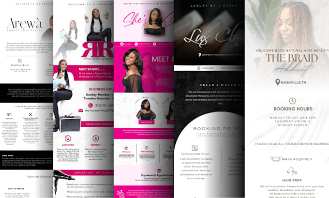 design and set up your acuity scheduling site