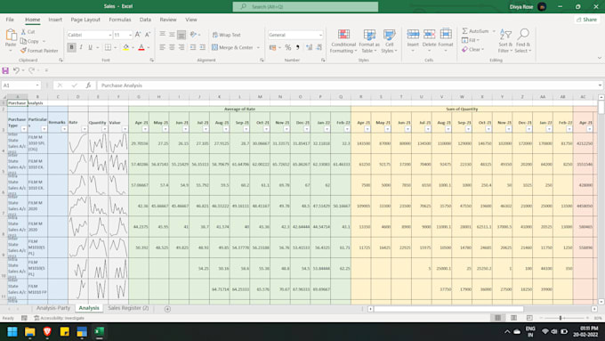 manage data in spreadsheets