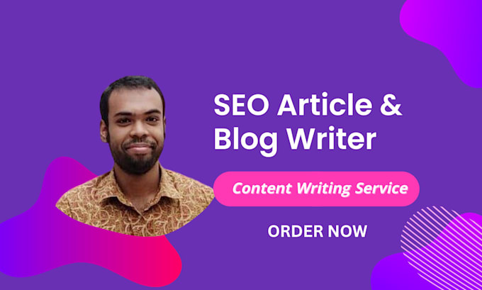 write SEO friendly articles or blogs for your site