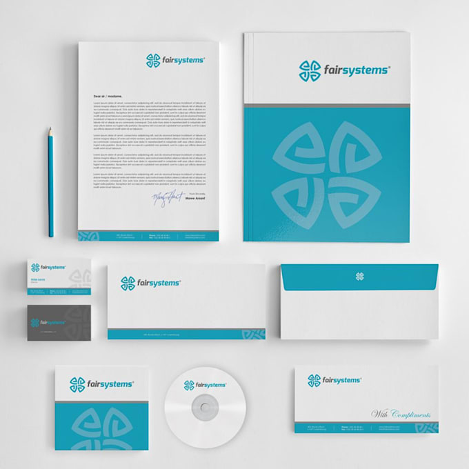design business card or stationery