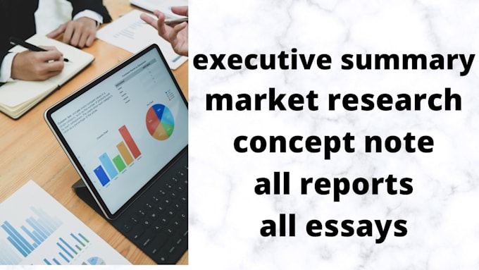 do concept note research market essays and reports