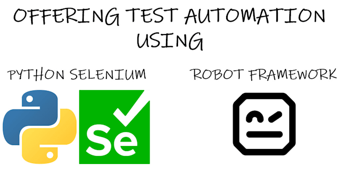Do test automation using selenium python by Yewbenwo | Fiverr