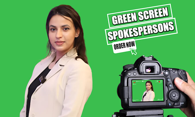 record a professional urdu green screen video
