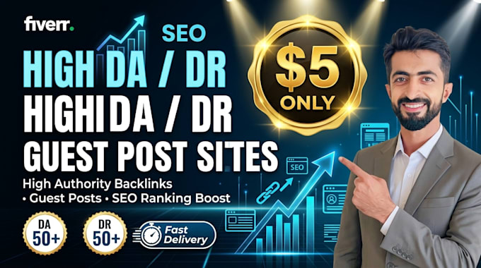 do guest post on high da sites in just 5 USD
