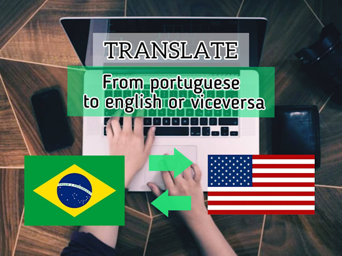 Translate audios in portuguese and english by Cactusan Fiverr