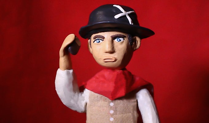 create stop motion, claymation animation