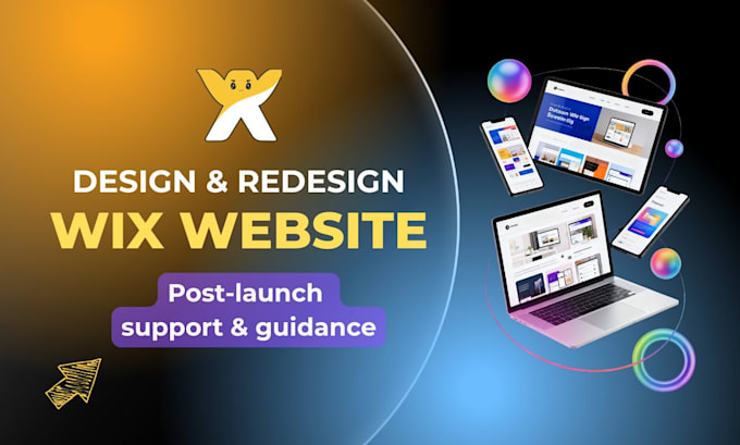 design or redesign your wix website, wix studio, landing page, ecommerce