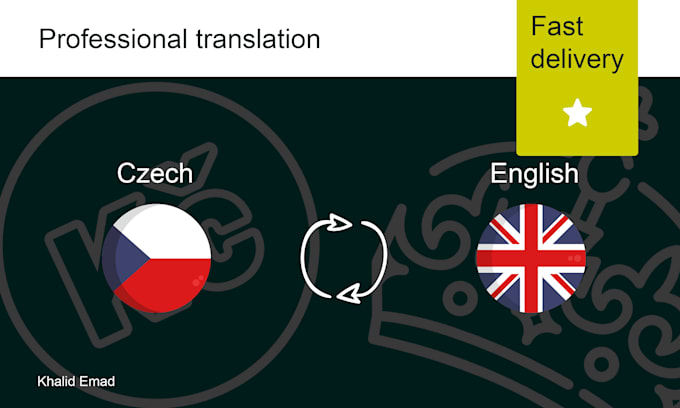 translate from czech to english and vice versa