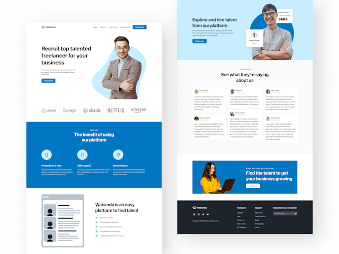 Create high conversion rate landing page by Thomasluudesign | Fiverr