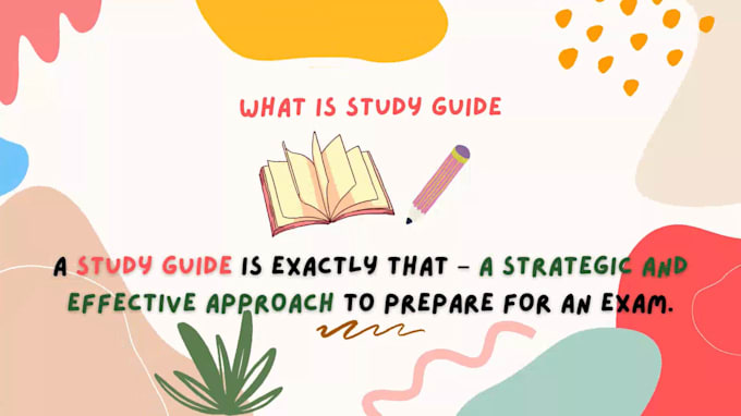make study guides, notes, and flashcards