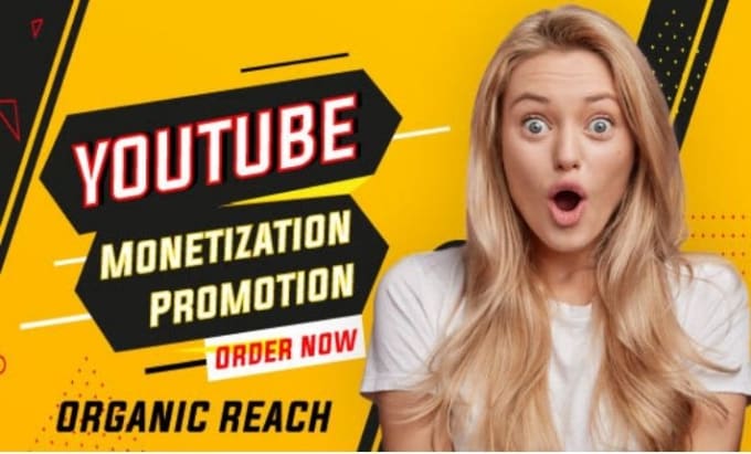Hire a freelancer to do promotions for youtube channel monetization
