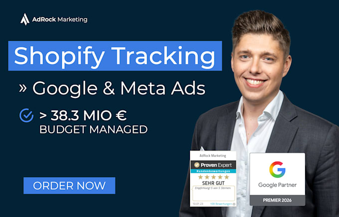 set up shopify conversion tracking for google ads and meta ads