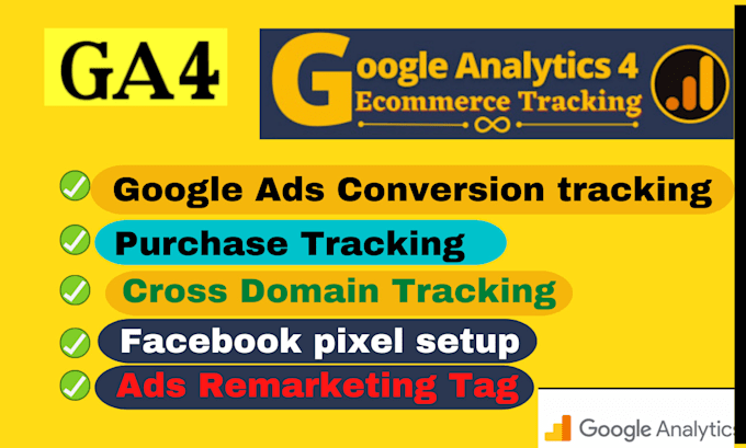 setup ga4, google analaytics, purchase tracking, GTM, ads conversion tracking