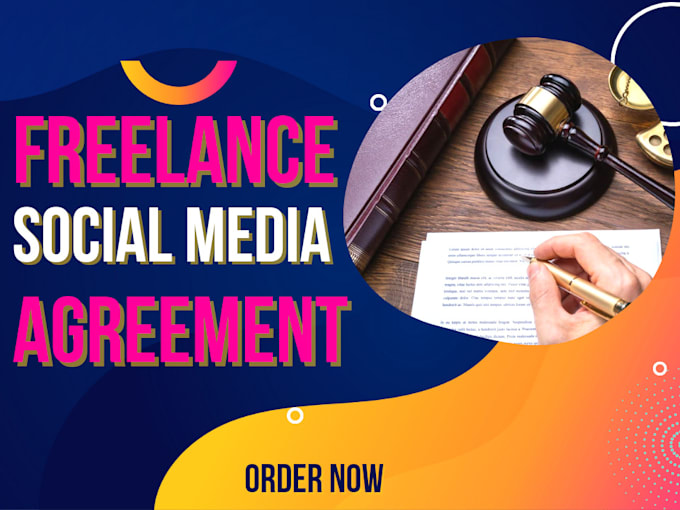 draft and or review your social media and freelance contract