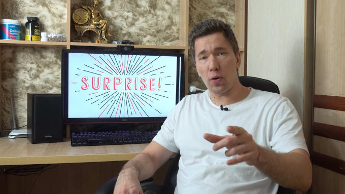 record a professional selfie style video