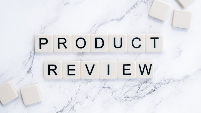 write product descriptions and reviews