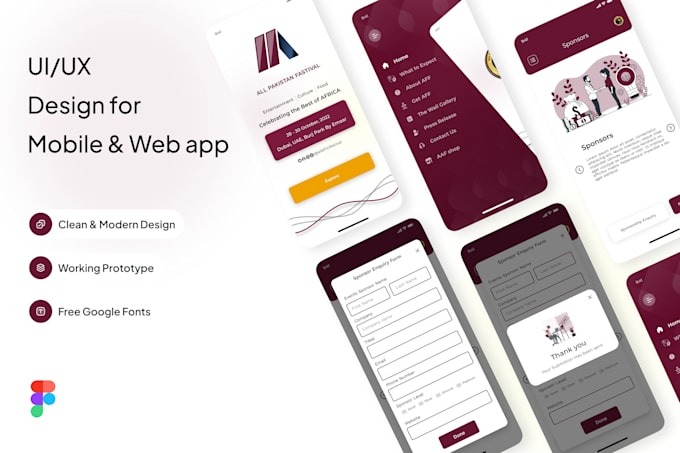 Design wireframes, ux ui design, and prototypes by Team_creations | Fiverr